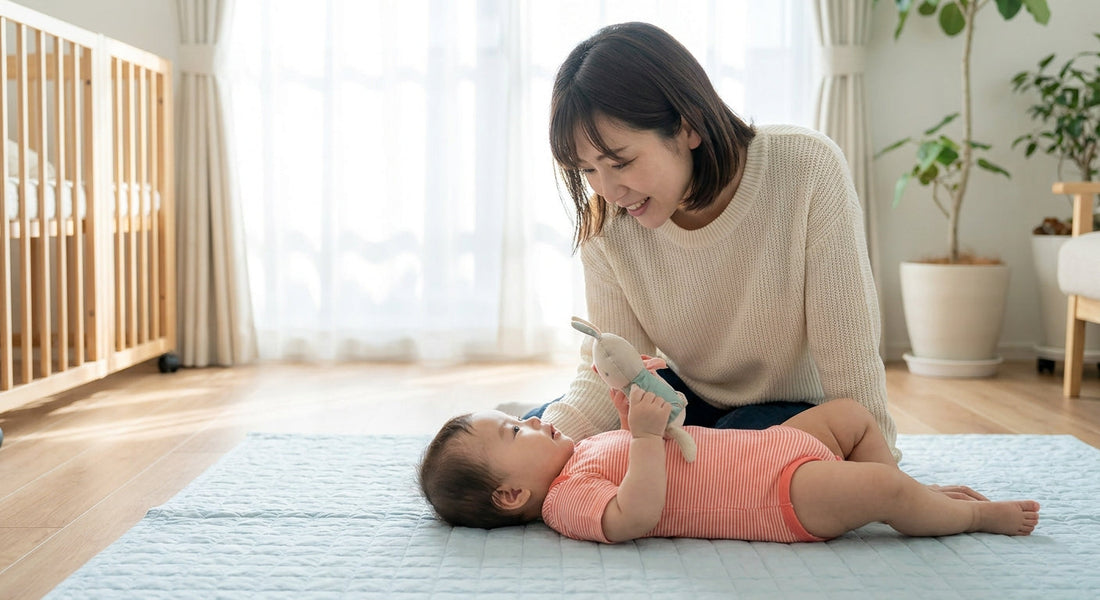 赤ちゃん寝返り防止はいつから？時期と注意点、おすすめアイテム