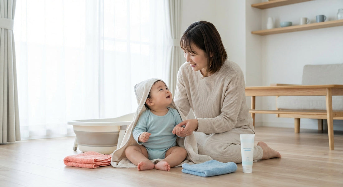 【ママ必見】赤ちゃんとのワンオペお風呂、もう怖くない！乗り切り術と便利グッズ徹底解説