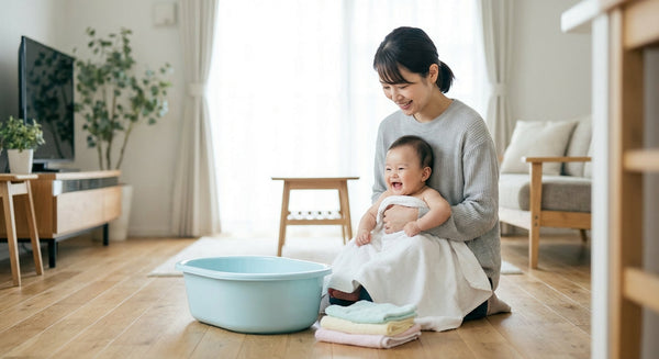 【これで安心！】赤ちゃんのお風呂、ワンオペでも大丈夫！準備から入れ方、コツまで徹底解説