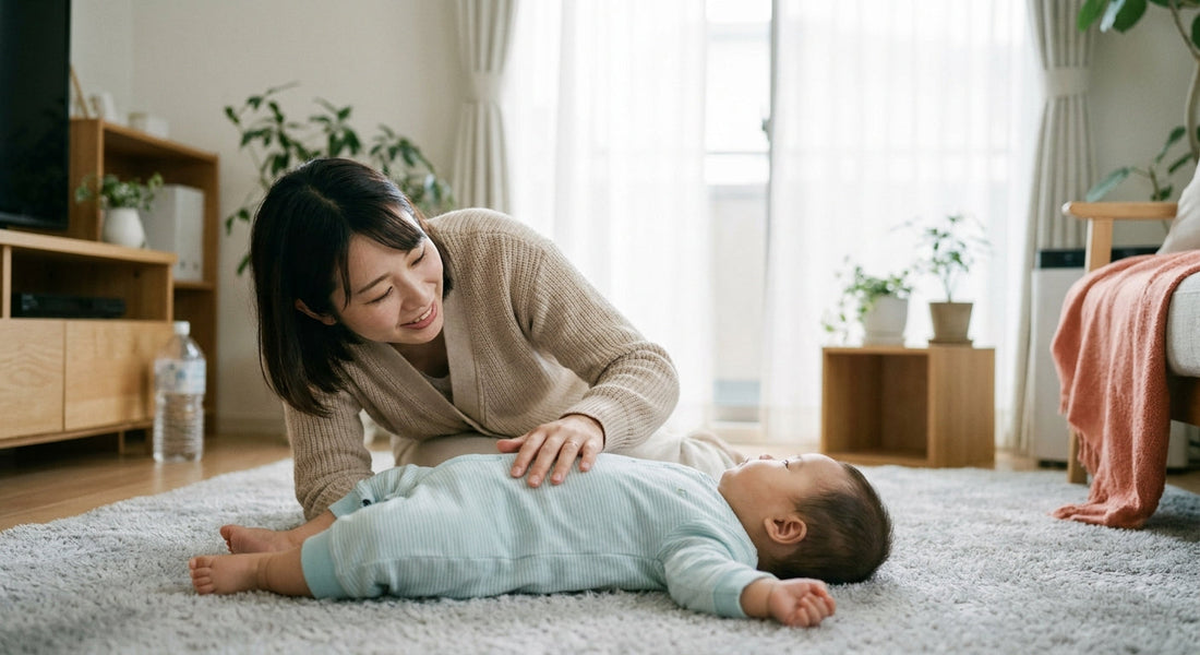 赤ちゃんのうつ伏せ寝対策｜ペットボトルは危険？無理に直さない考え方と注意点