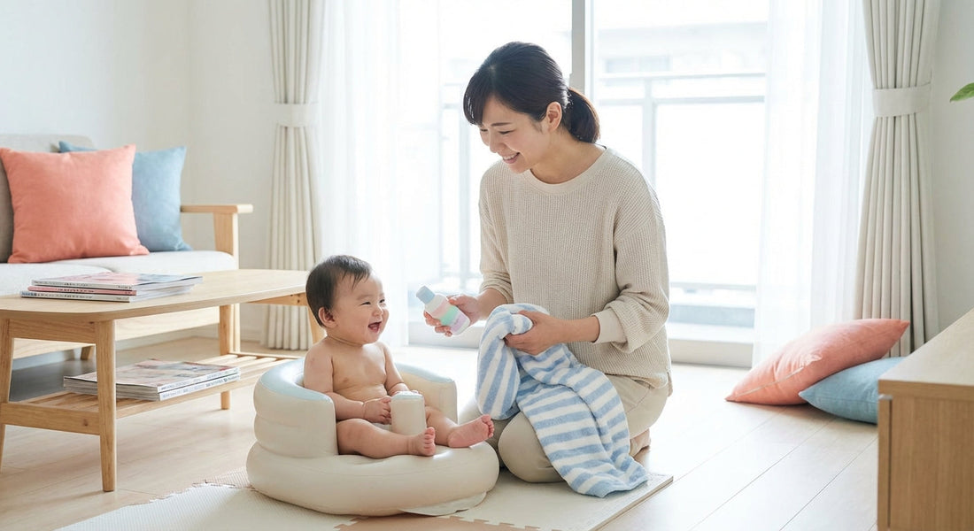 ワンオペお風呂の救世主！赤ちゃんとのバスタイムを楽にする便利グッズとコツ