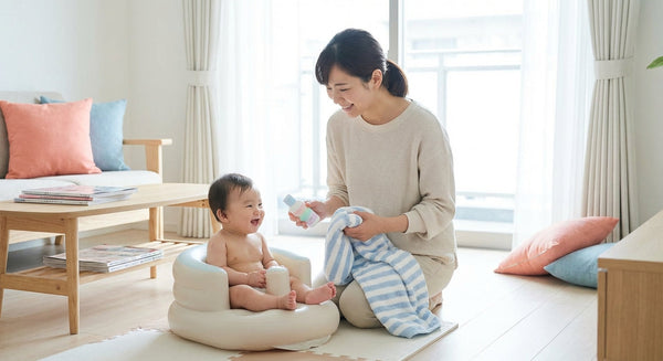 ワンオペお風呂の救世主！赤ちゃんとのバスタイムを楽にする便利グッズとコツ