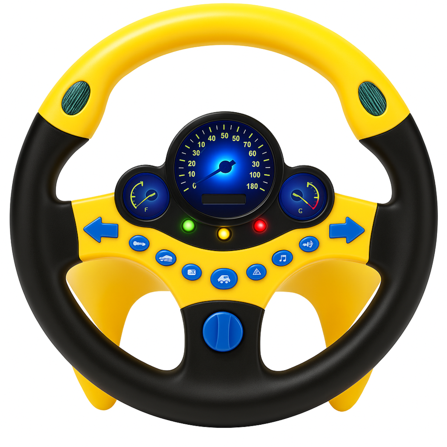 CocoPon ハンドルおもちゃ 音量調整可能 リアル 助手席 車用 ベビーカー チャイルドシート